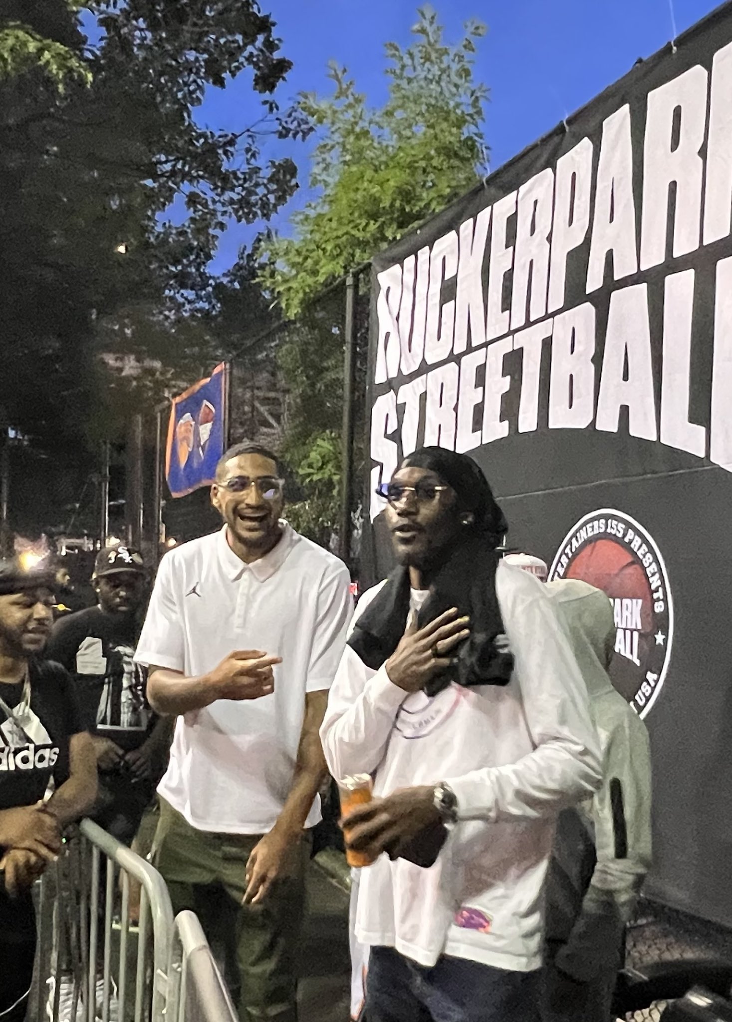 Ian Begley on X: Obi Toppin and his father, Obadiah Toppin, were at  Opening Day for @hoopsinthesun today. Obadiah, an NYC streetball legend,  played in a game at the PAL gym on