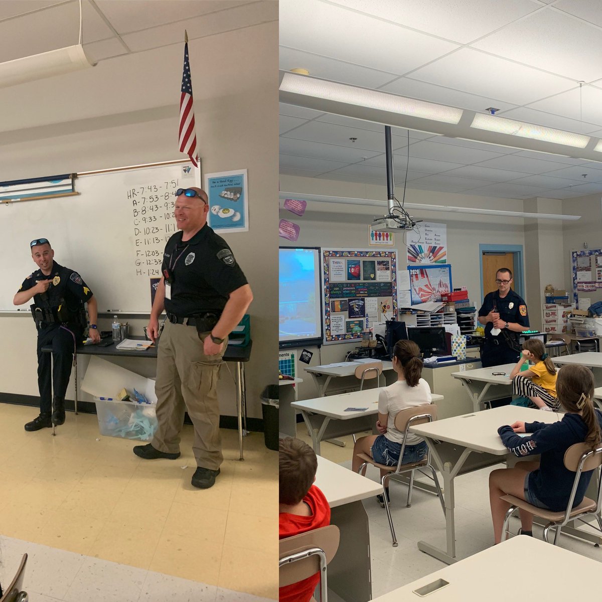 Thank you Blackstone PD and FD for coming to the career fair!! Students loved hearing all about your jobs! <a href="/BlackstonePD/">Blackstone MA Police</a> <a href="/BlackstoneFD/">Blackstone Fire</a>