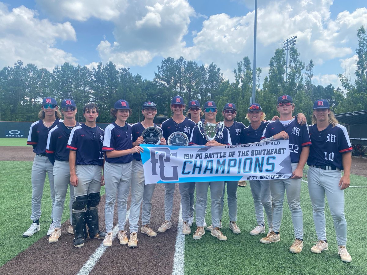PG_Tourney's tweet photo. 2022 15U PG Battle of the Southeast

🏆 Champions: Mad Mavericks Dickey
🥈 Runner-up: USA Scout 15u National WGW
🏅MVP: Kirk Weatherford
🏅MVPitcher: Conner Hamilton https://t.co/a5Bb8tVpXY