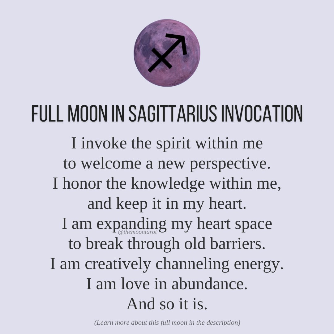 themoontarot_'s tweet photo. Full Moon in Sagittarius Invocation https://t.co/TUe7Lfpp24