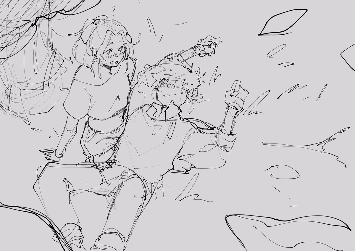 [OC]

When I decided to climb this tree, I wasn't expecting for the branch to break and for me to fall- yet alone in a girl's lap. How weird fate is sometime. I hope I didn't scare her too much. 