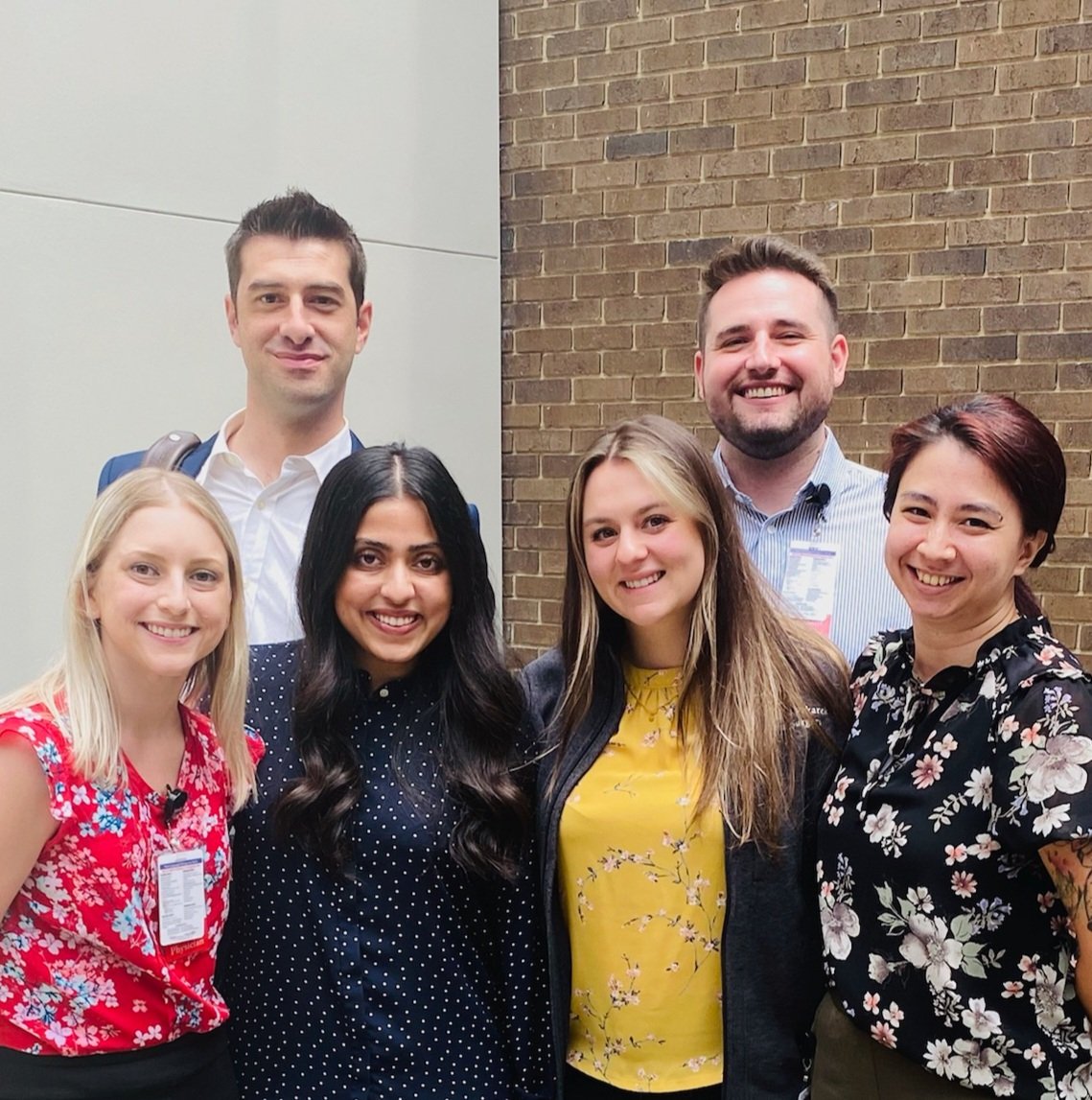 AdvocateSurgery's tweet image. They're here! They're here!
Our 1st class of intern residents have started orientation 😊

#internbootcamp #surgeryresidency