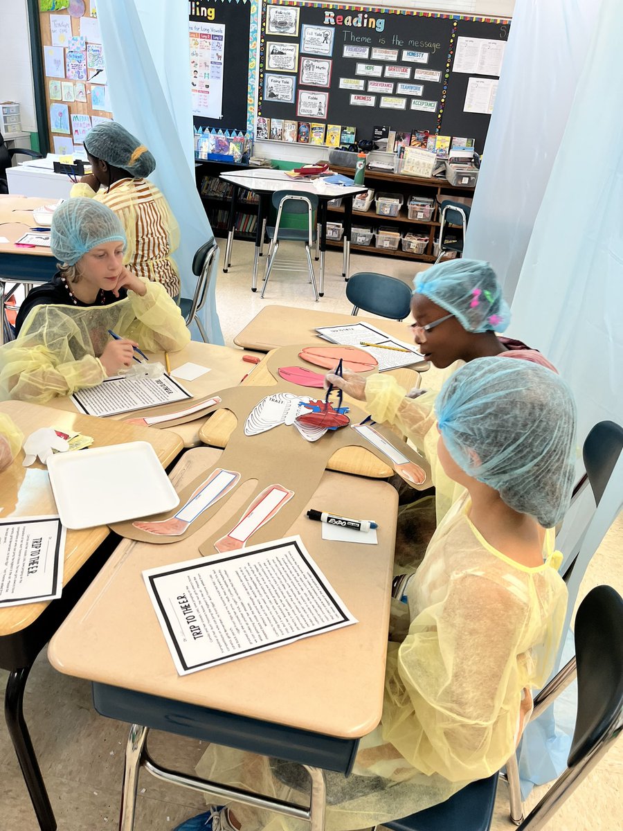 MrsMott4's tweet photo. @JWMartinSchool Students enjoyed becoming surgeons for the day to review reading skills! https://t.co/NgEg6tnTxn