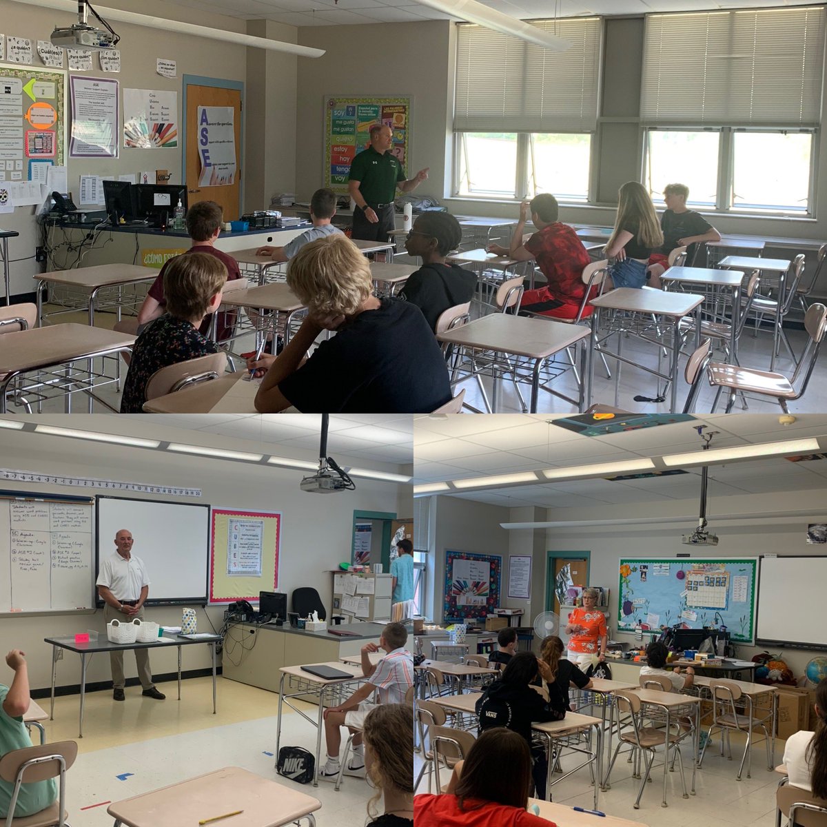 MrsColePE's tweet photo. FWHMS career fair was a huge success. Thank you to all our speakers for coming!! https://t.co/v1qq9FWgvq