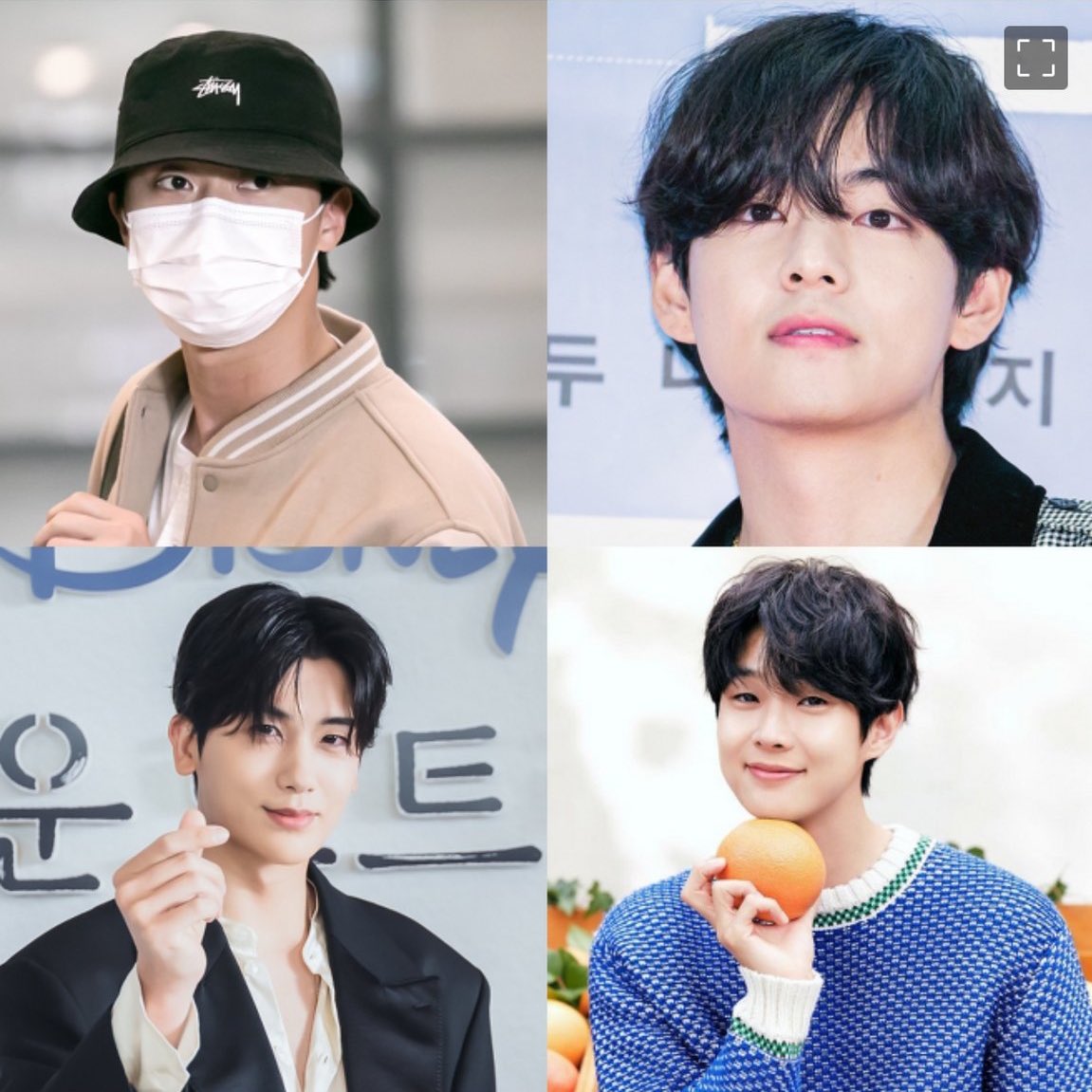 vminiecats's tweet photo. — Se acaba de informar que Park Seo-joon, Peakboy, Choi Woo-shik, Park Hyung-sik, y  #V de #BTS aparecerán en el reality show en julio" In the Forest: Friendship Journey" (+) https://t.co/aIFhF3tu0v