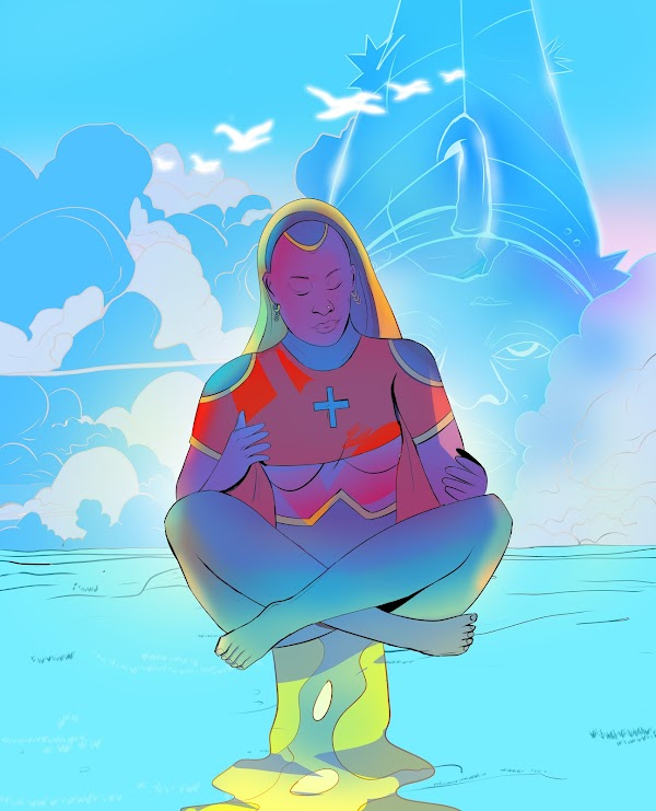 EsisGM's tweet photo. Another airdrop from @MagicMindNFT from the mental health art grant program. Love the focus on mental health, and of course the lovely art! Thank you! @jolenecasko @didaktilo @therealJayarts #magicmindnft https://t.co/z6rIhBDDRQ