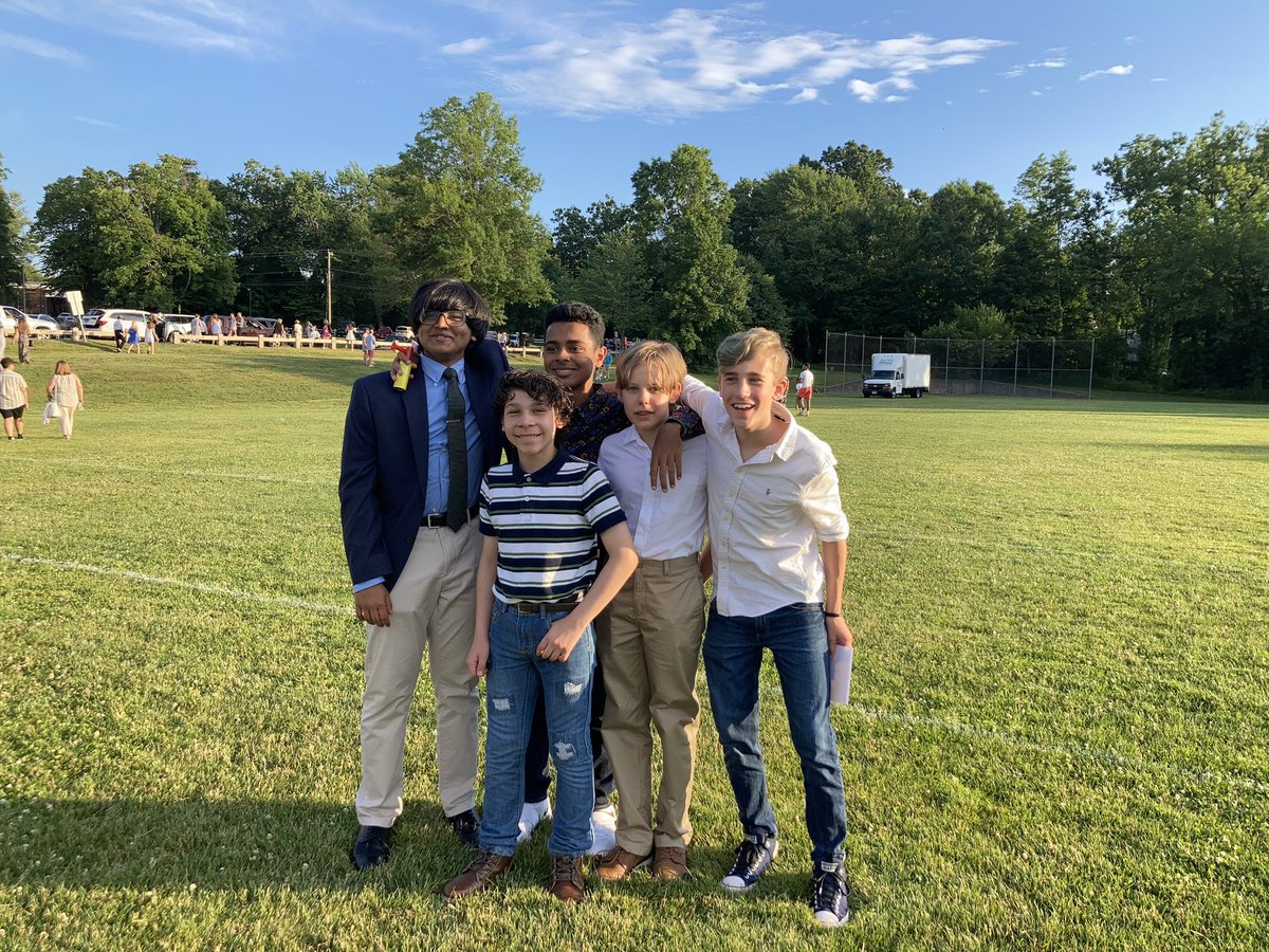 FarmingtonIAR's tweet photo. IAR held the 8th grade promotion ceremony this evening! We celebrated our students and their achievements! @FPSFarmingtonCT https://t.co/iYLwIeWgjE