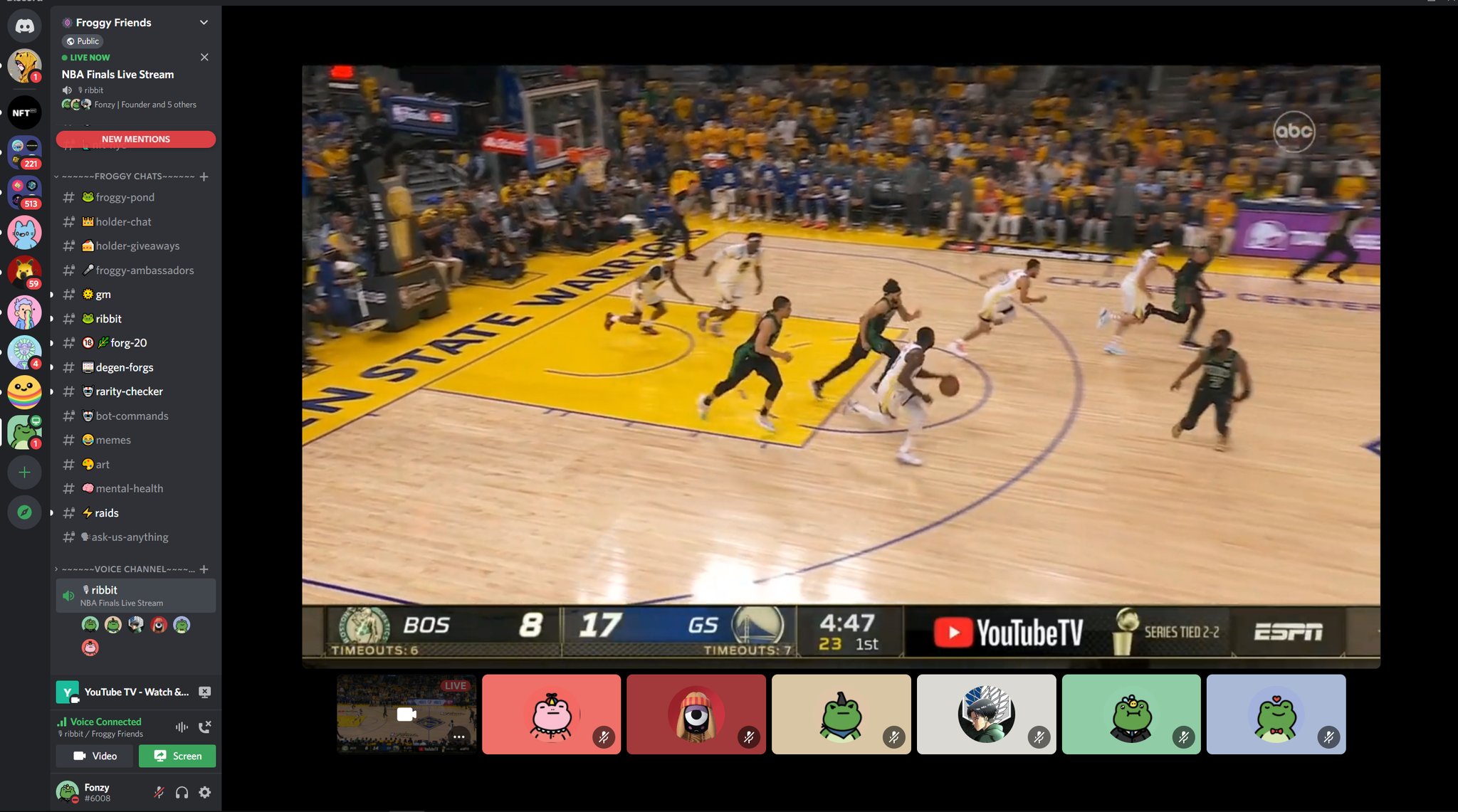 nba streams discord