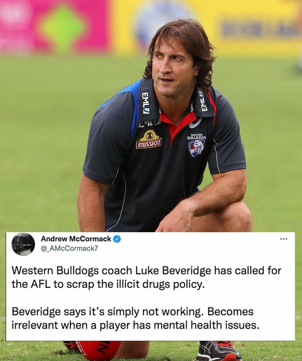 Ambo72's tweet photo. @AFL @AFL_House should be pulling Bevo into line with this comment and players should stop using Mental Health as a excuse for their f#%k ups.. its only adding to the stigmas that come with having these issues! #MentalHealthAwarenessWeek #Mentalhealth #poorexcuse #afl360 https://t.co/OfuOdbLg7C