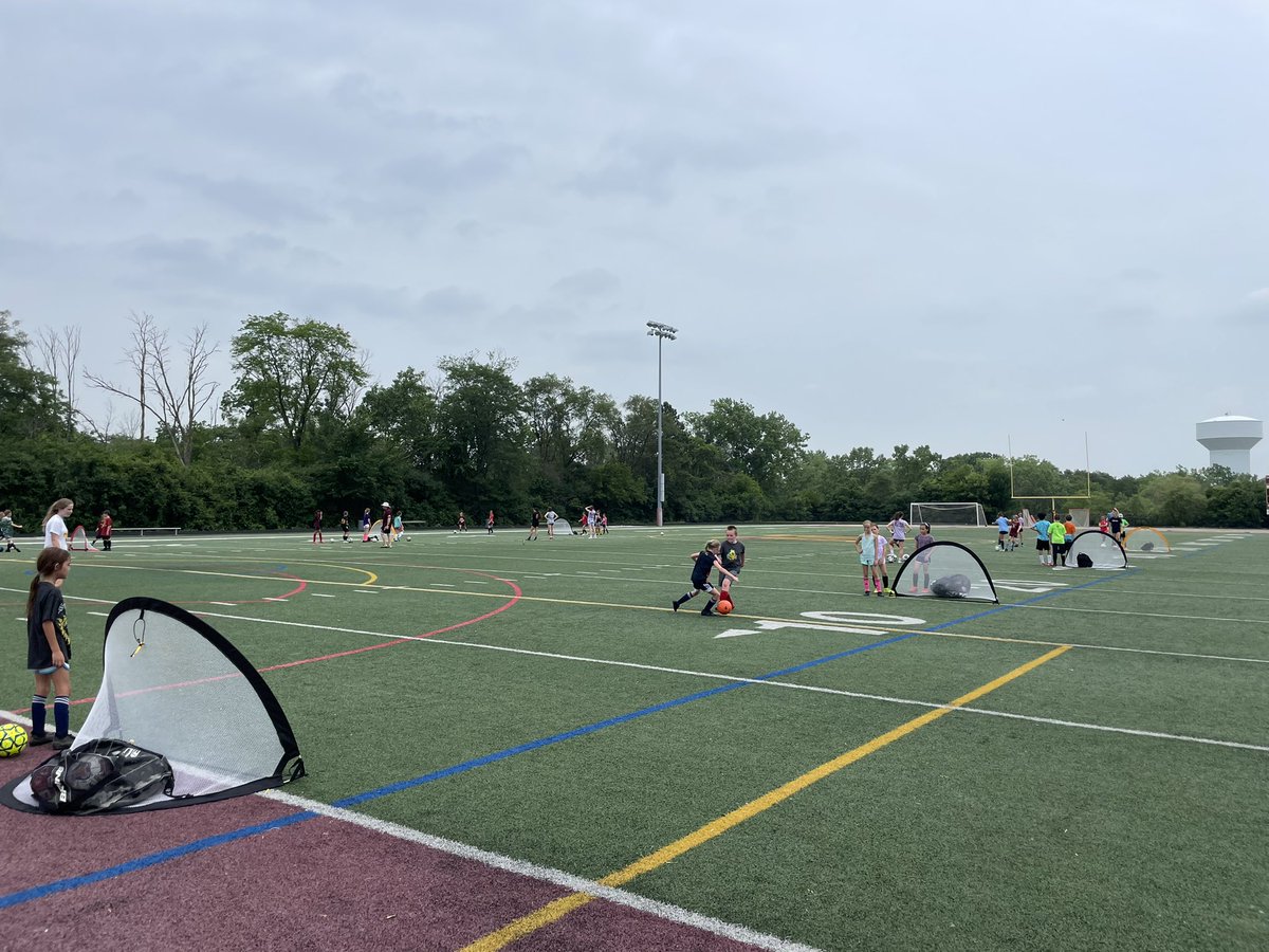 Awesome first day of our youth skills camp! 💪🏼