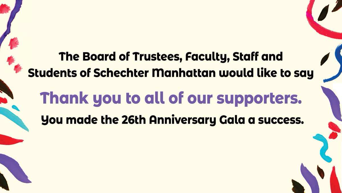 schechterNYC's tweet photo. Thank you!!! https://t.co/k2MqVzxixw