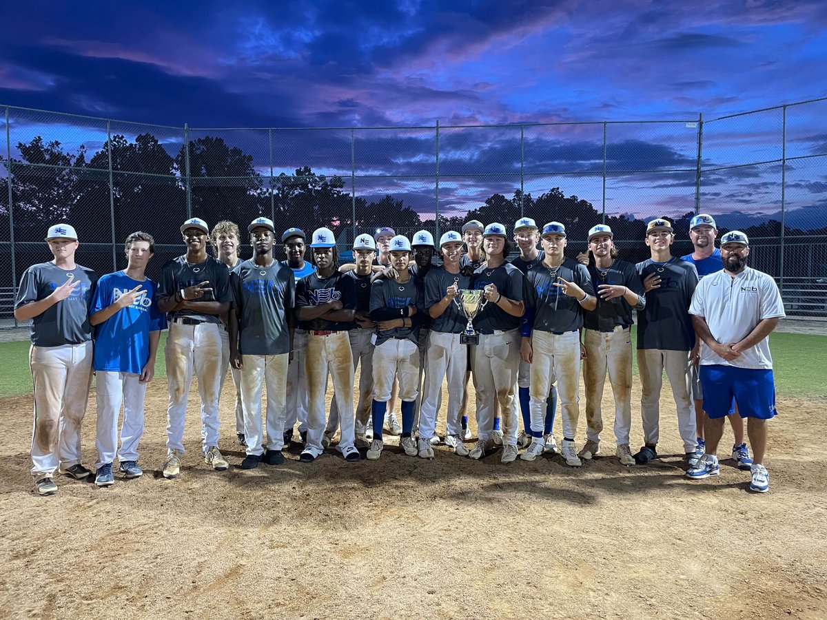 PG_Tourney's tweet photo. 18U PG Sunshine State Championships

🏆Champions - NEB National
🥈Finalists - NEB American
🏅MVP - Alex Lodise (Not Pictured)
🏅MVPitcher - Brandon Adams (Not Pictured) https://t.co/a5JBjECxNh