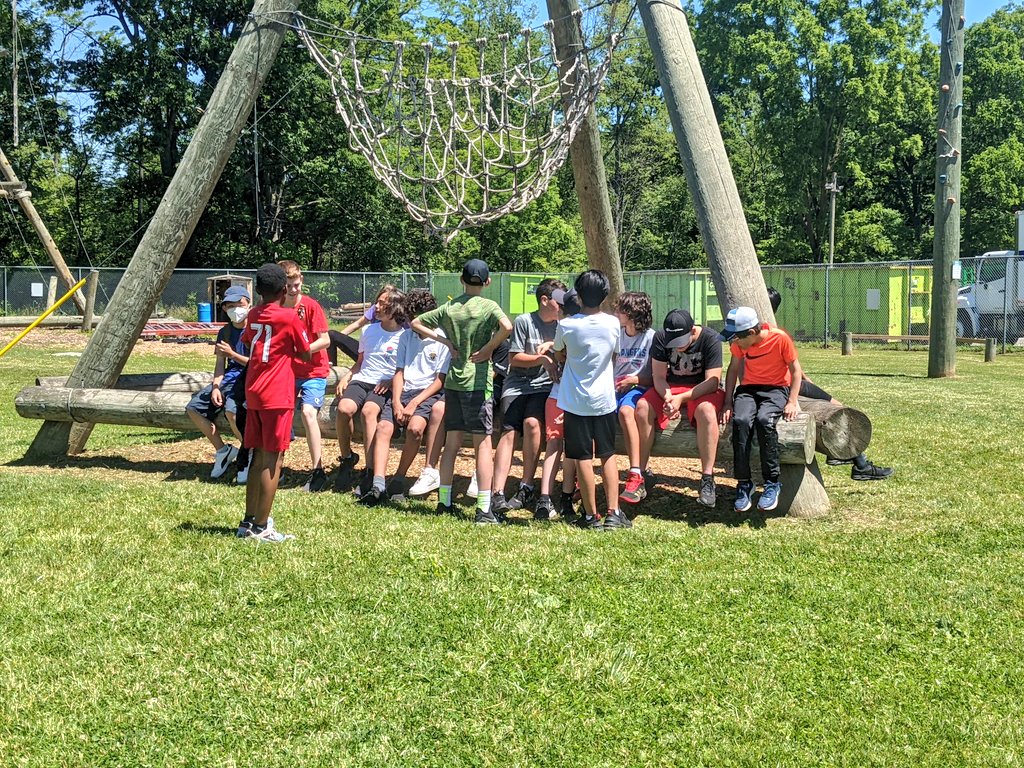 missaaclark's tweet photo. We had lots of fun at the @McMasterU Altitude camp today! ☀️ It was so nice to see the students enjoy working together, team building &amp; over coming obstacles! 🙌🏼 @sjoa5 @HCDSB https://t.co/gUAvmUYfhd