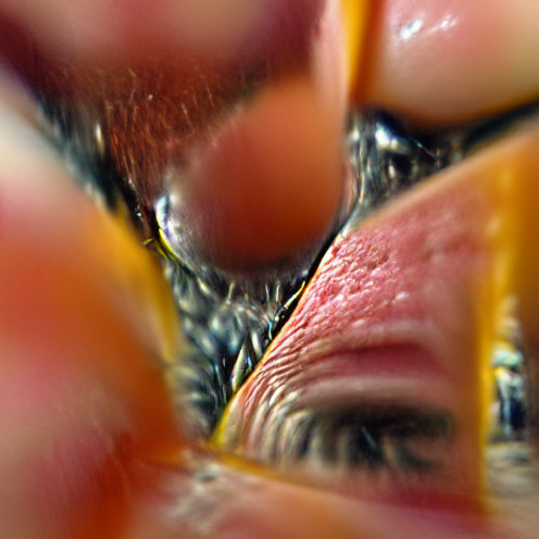 O_T_Human's tweet photo. Challenge yourself subject of your piece through an extreme close-up on part of it (#GFCG) #art #artist #artwork #nft #nfts #nftcollector https://t.co/jO9iBdwAj6