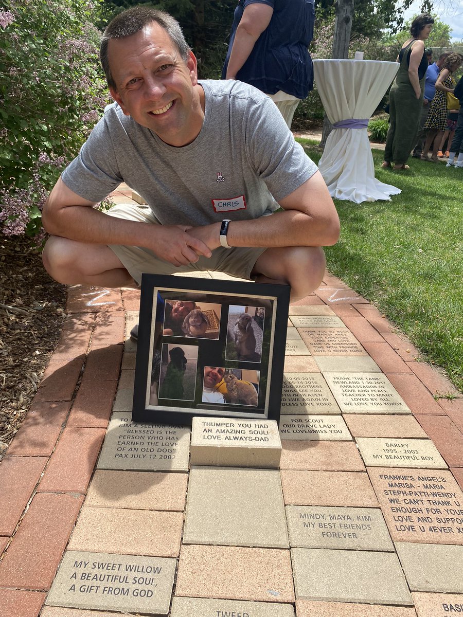 OffAirOnPoint's tweet image. Thank you to @CSUVetHospital and CSU Argus for the special ceremony and for all the help with Thumper over the years. Hope to see you guys again soon! Thank you for the memories Thump