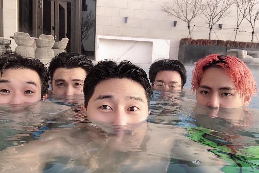 soompi's tweet photo. #V, #ParkSeoJoon, #ChoiWooShik, #ParkHyungSik, And #Peakboy To Star In "In The SOOP" Spin-Off 
https://t.co/HY394dSwHB https://t.co/gPMbFy4HH3
