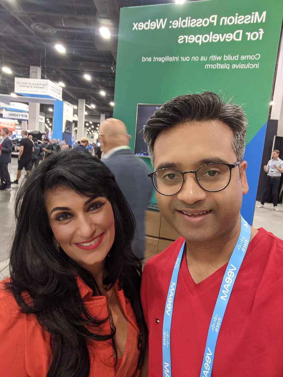 aditya_pisupati's tweet photo. Bumped into one of the most awesome marketing brains WebEx ever had. @aruna13, it was a pleasure.
@LetsVing
#CISCOLive2022 #letsving #webexapphub https://t.co/rYt8h3UwVG
