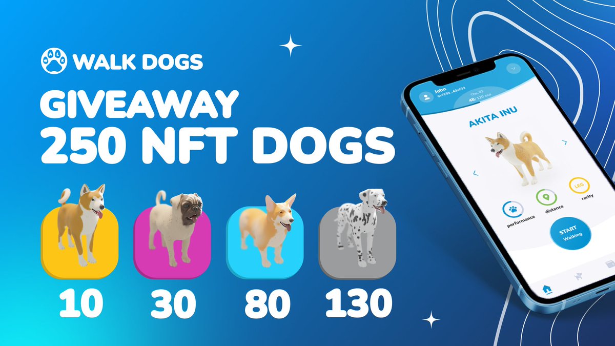 Walk Dogs - Move To Earn tweet media