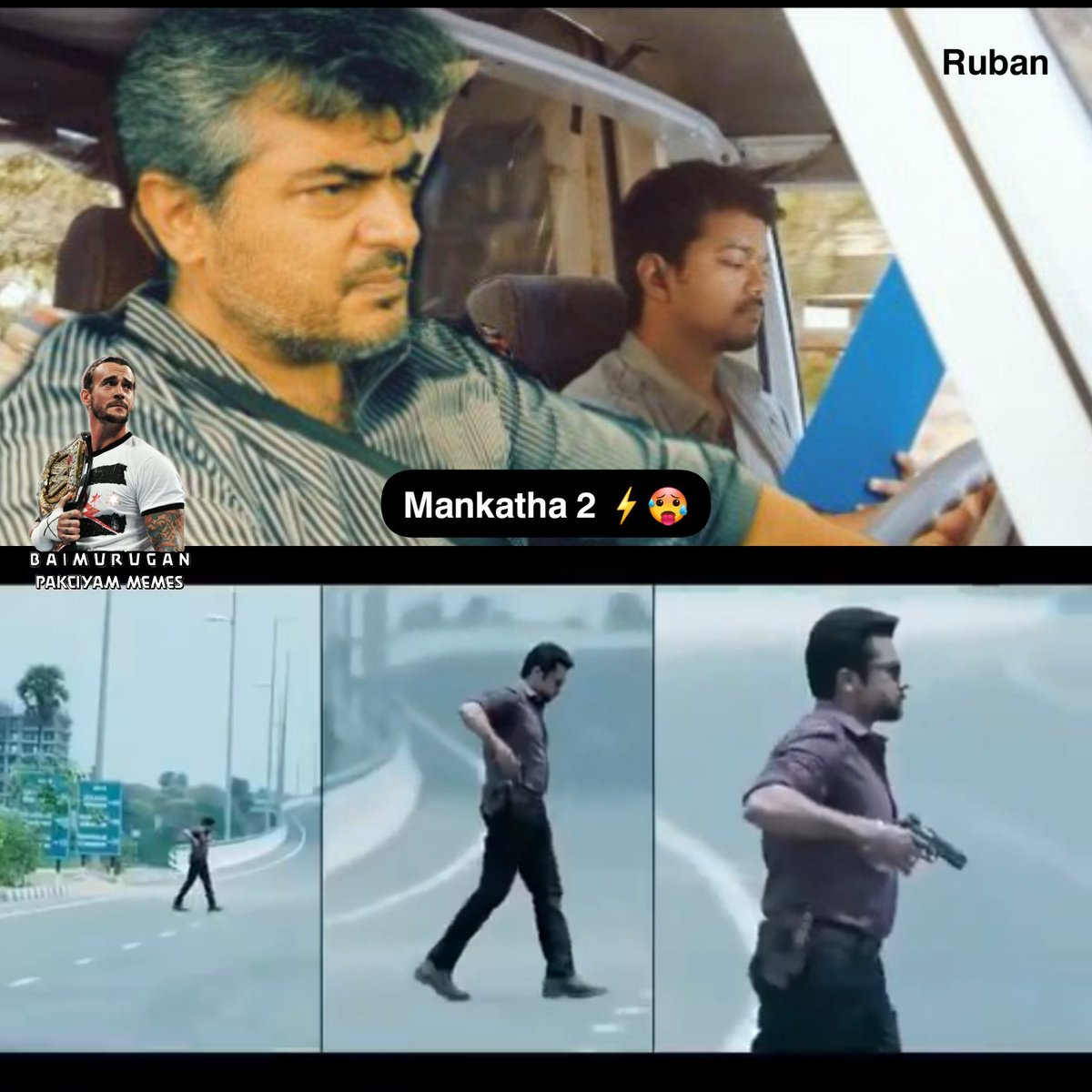 Cmpunk018's tweet photo. Make it happen bro @vp_offl 🥵⚡

#AK61 #AjithKumar https://t.co/BwdaClahtJ