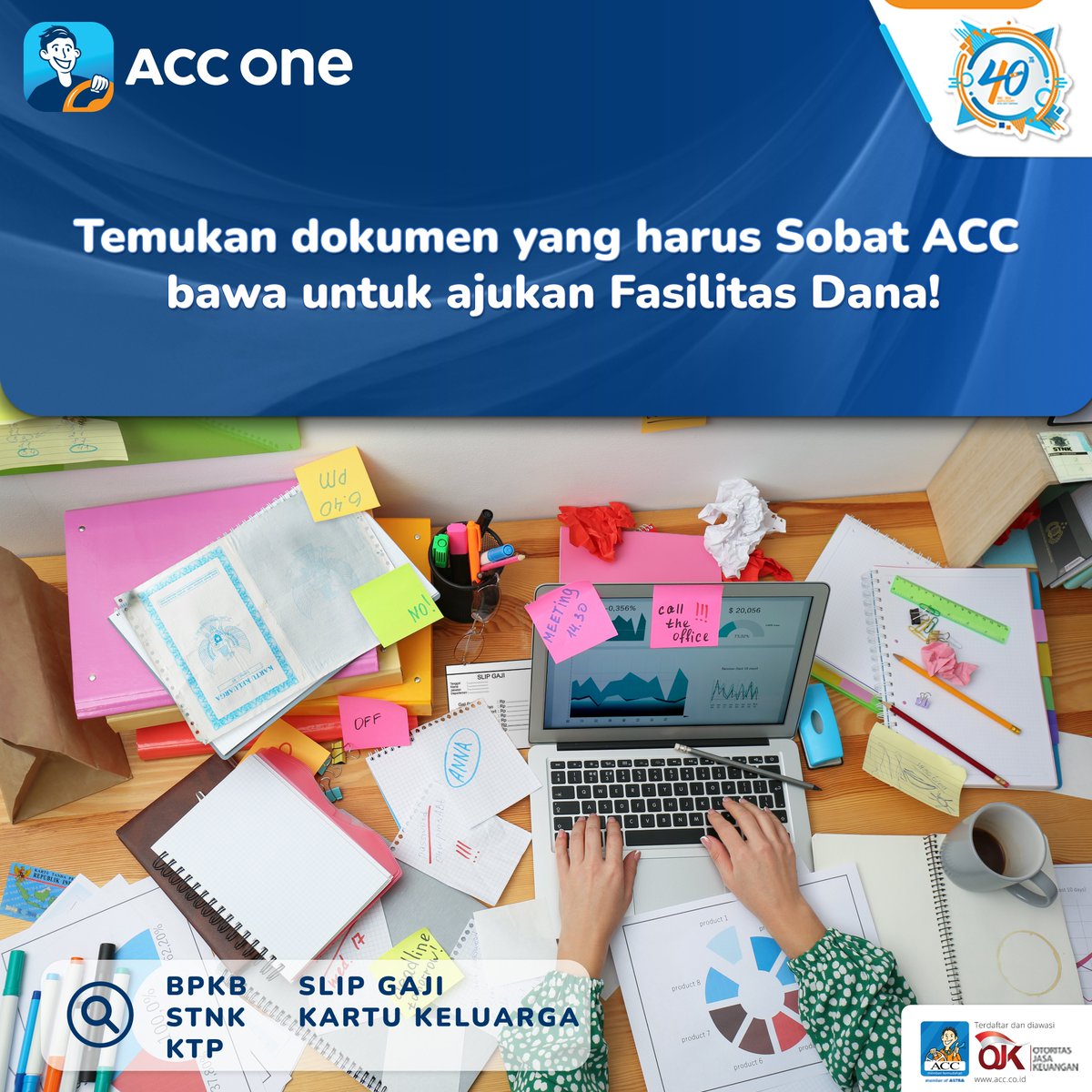 acconeid's tweet photo. Hayooo, Sobat ACC udah tau belum dokumen apa aja yang harus disiapkan kalau mau ajuin ACC Fasilitas Dana?
Kalau belum tau, coba cari dokumen-dokumennya di gambar ini, yuk!
#ACCWujudkanImpian
#ImpianDana
#KreditMudahDenganACC
#FasilitasDana
#Multiguna https://t.co/60DeTOHvDP