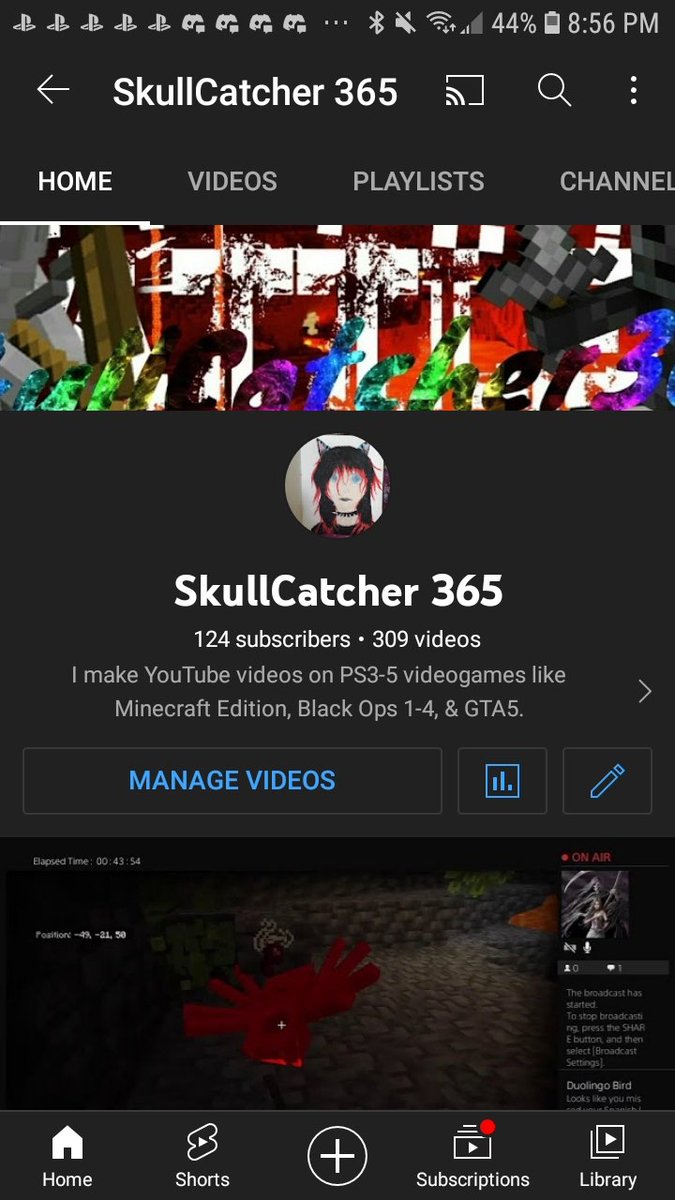 SkullCatcher 365 (YT) tweet media