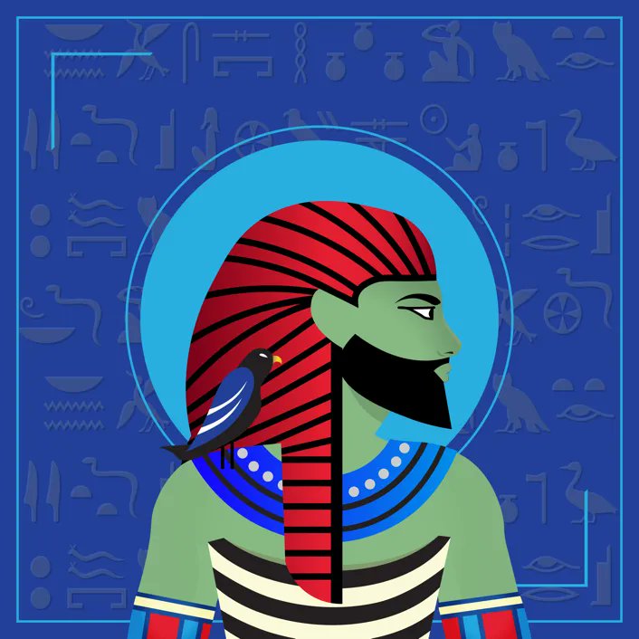 CryptoPharaohs_'s tweet photo. Don't underestimate the importance of Viziers in the Sacred Mission. They have a key role to play.

#NFTartwork #onFlow #Blockchain #NewFlowWave https://t.co/eBUbir7Bo2