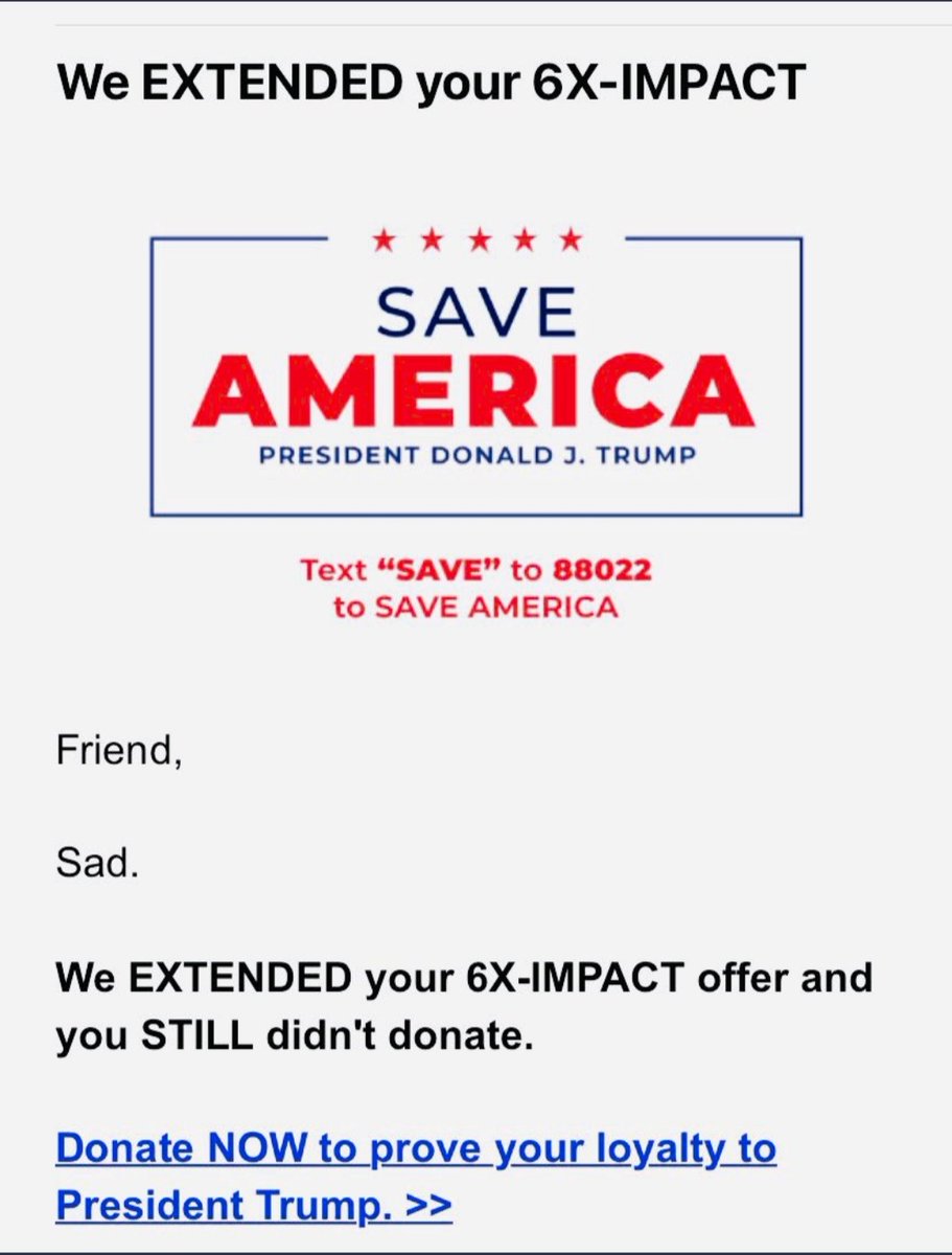 thedesertginger's tweet photo. @AmoneyResists This email went out today. 🙄 https://t.co/Fk8xBB3b9r
