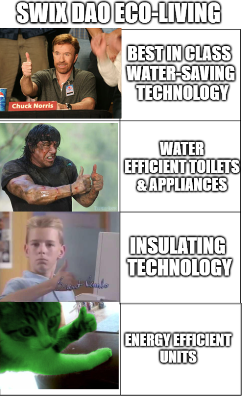 Our Swix DAO houses be like