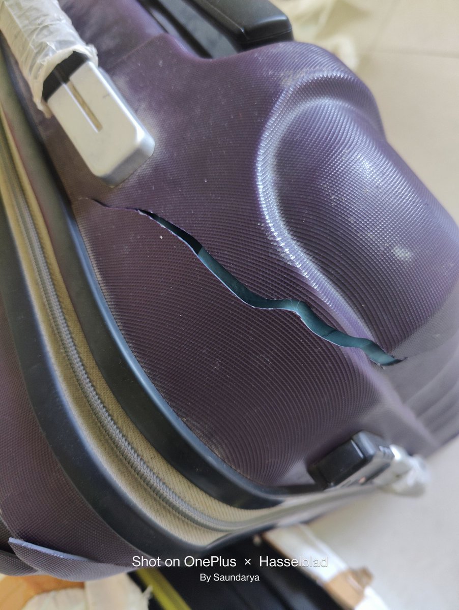 This is what DTDC Does to your luggage , when you ship via them. 

Extremely disappointed with the service firstly delayed delivery (10 Days) 
And finally when the parcel arrived, 
This was the condition.
<a href="/DTDC_Courier/">DTDC Courier & Cargo</a> <a href="/DTDCIndia/">DTDC Express Limited</a>