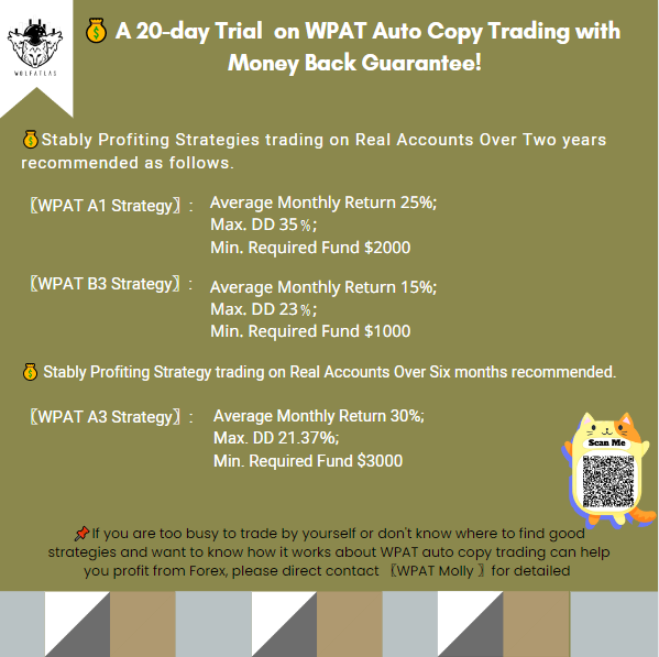 mollymori9988's tweet photo. 📌 Check out the performance results on #Myfxbook https://t.co/HFljP8OyPl
Contact Molly for #WPATautocopytrade
WeChat:blueapple9988
WhatsApp at https://t.co/69Jc1vWhuJ
📧 pr.molly@wpatglobal.com
#forexinvestor #passiveincome #riskmanagement #profitablestrategy #WPATFinance https://t.co/0vDgi5LsjW