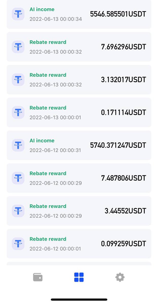 taylor21178's tweet photo. That's why I think quantitative trading is one of the safest ways to manage your money, and even if bitcoin goes down, it won't affect the returns from quantitative trading.#####USDT https://t.co/iuGHnaQFwz