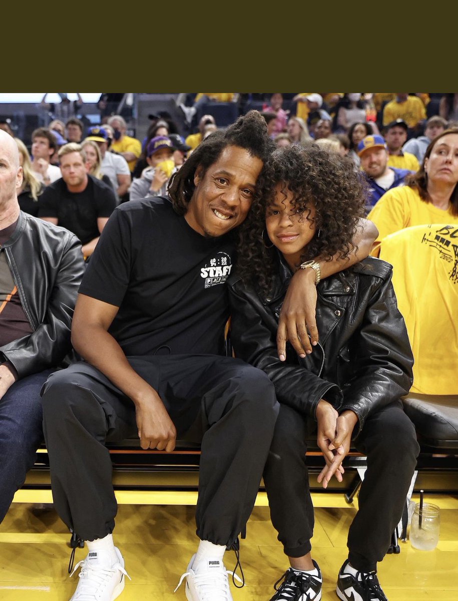 Look at #Blue 📌👩🏽‍💻🥰🥰 getting old! #Beyonce #Jayz #NBAFinals@
