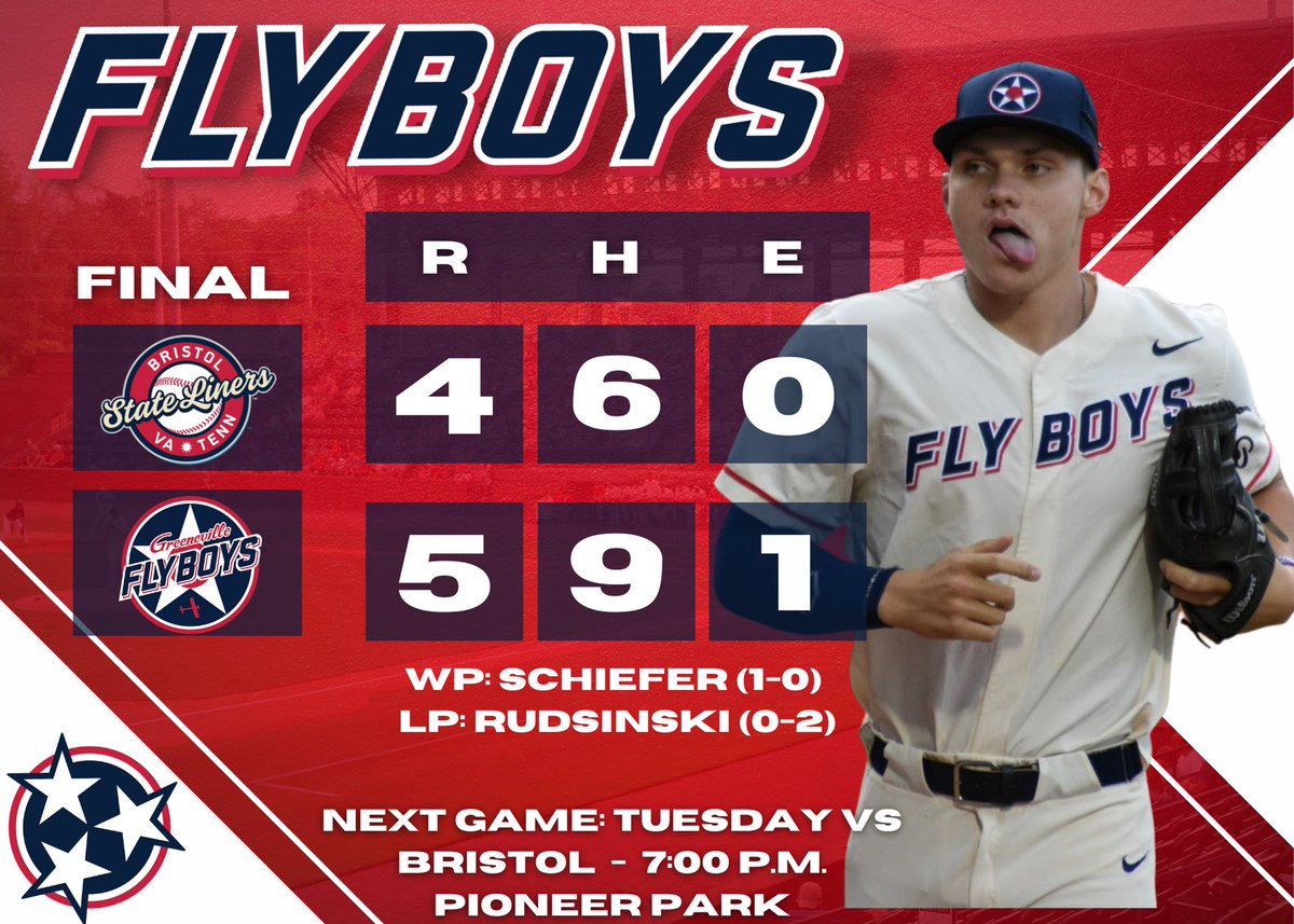GFlyBoys's tweet photo. All in for walkoff wins. 

See you back here at Pioneer Park for game two tomorrow at 7:00! https://t.co/nr3H3zErw0