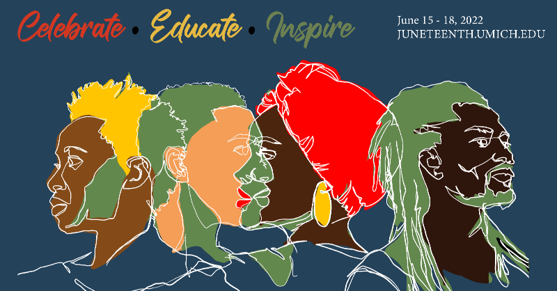 fordschool's tweet photo. We are proud to cosponsor @UMich's 2nd annual #Juneteenth Symposium—starting tomorrow, June 15-18.

All events are free and open to the public, with options to participate in-person or online. Register now. ⬇️