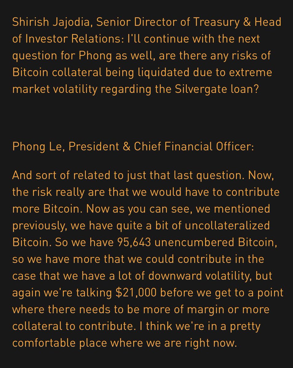 tracyalloway's tweet image. Six weeks ago, MicroStrategy basically dismissed the idea of Bitcoin getting to $21,000.