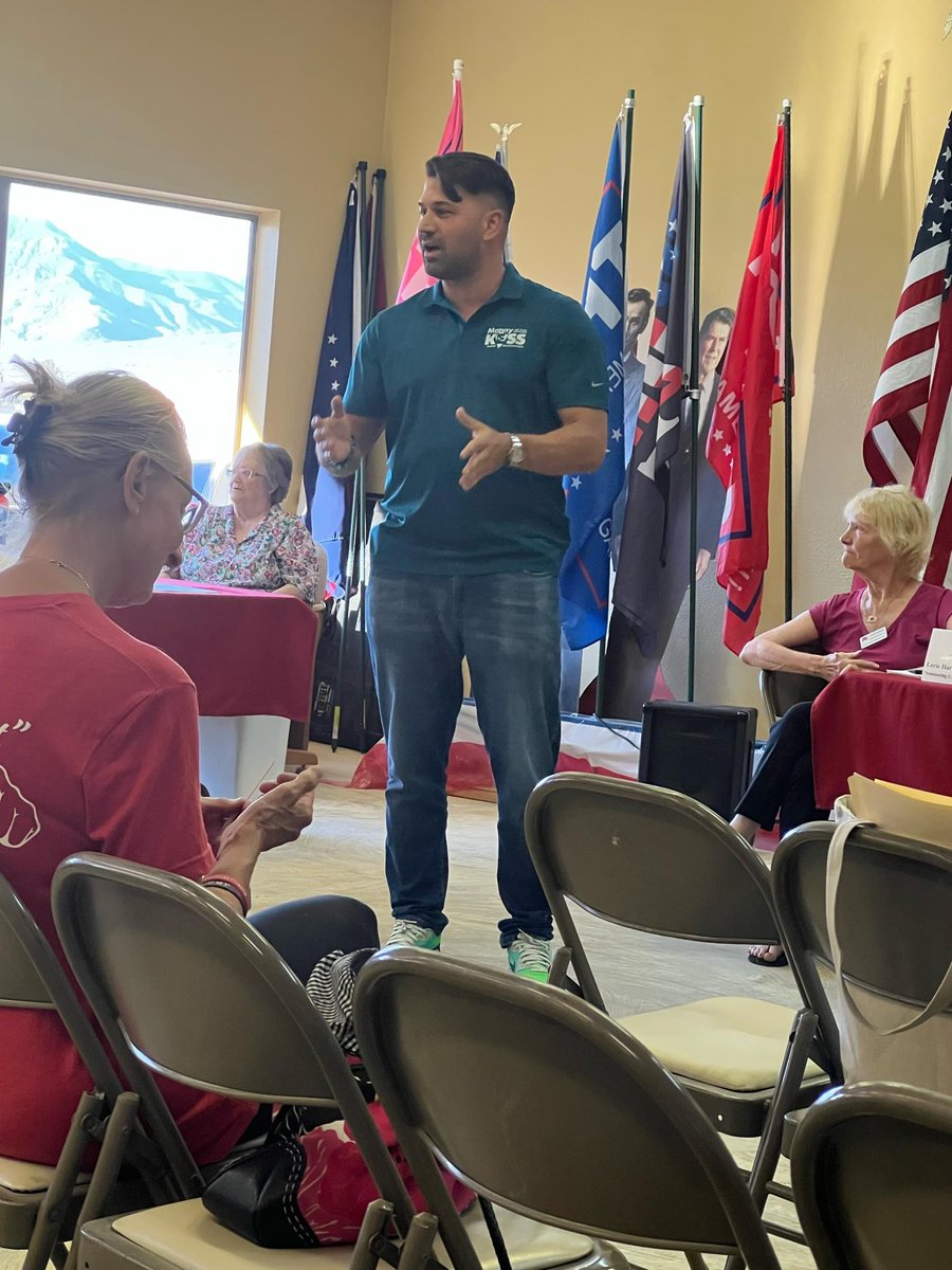 MannyKess's tweet photo. Thank you Pahrump rep women’s for the warm welcome and your support.  

#YestoKess #MannyforNV https://t.co/g684SX20fr