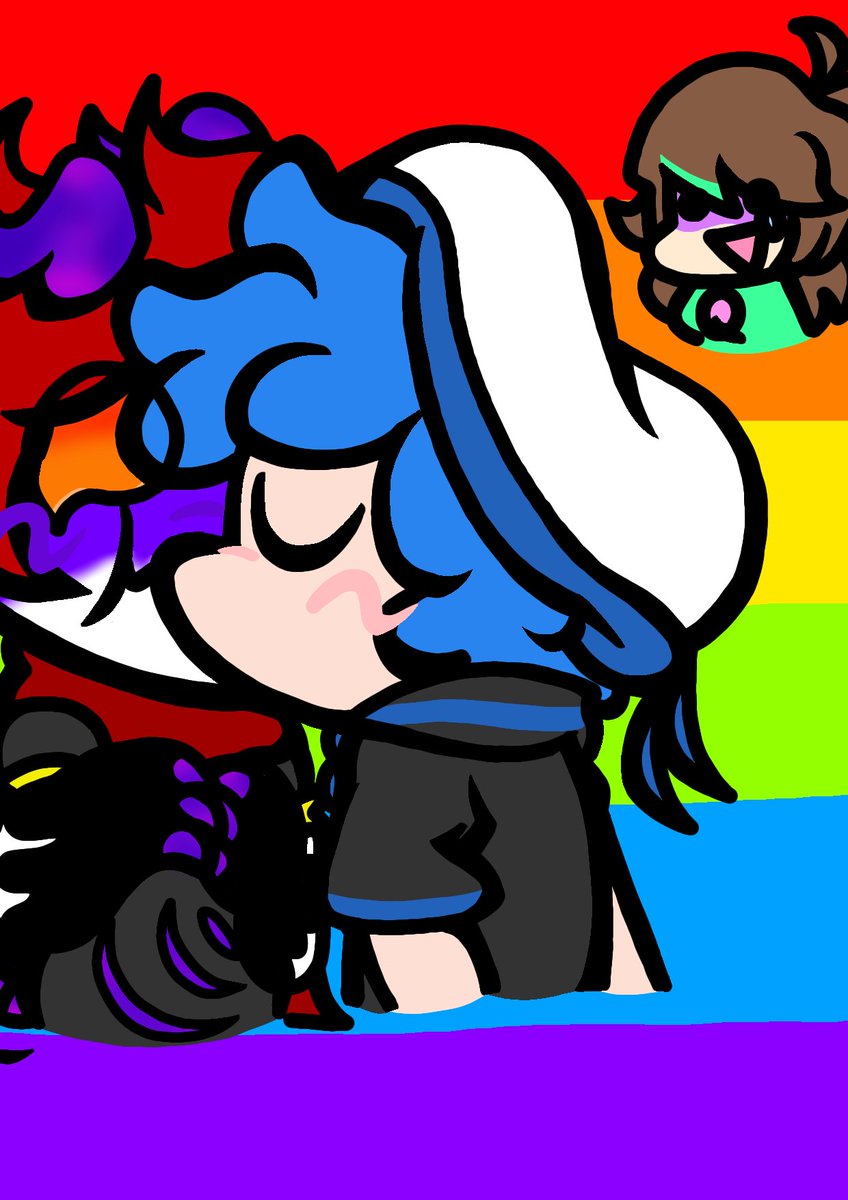 CastleFunkin's tweet photo. HAPPY PRIDE MONTH!!!! 🏳️🌈🥳
#CastleFunkin #fnfmod https://t.co/048yhYKuK1
