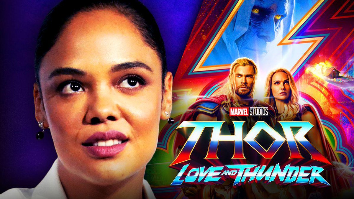 MCU_Direct's tweet photo. Tessa Thompson has apologized to Marvel for sharing a set photo which leaked #Valkyrie's new costume in #ThorLoveAndTHunder:

"See… I sent a picture to my stepmom and she posted it on Instagram... She feels terrible. I’m so sorry, Marvel..." Full quote: https://t.co/3WEsEBJzQ8 https://t.co/opWpMqr10R