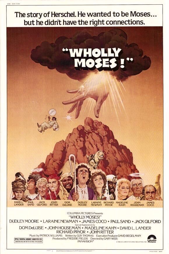 FilmNewsNos's tweet photo. 🎬MOVIE HISTORY: 42 years ago today, June 13, 1980, the movie 'Wholly Moses!' opened in theaters!
#DudleyMoore #LarianeNewman #JamesCoco #PaulSand #JackGilford #DomDeLuise #JohnHouseman #MadelineKahn #DavidLLander #RichardPryor #JohnRitter #RichardBShull #TanyaBoyd https://t.co/jQHXRhwHSz