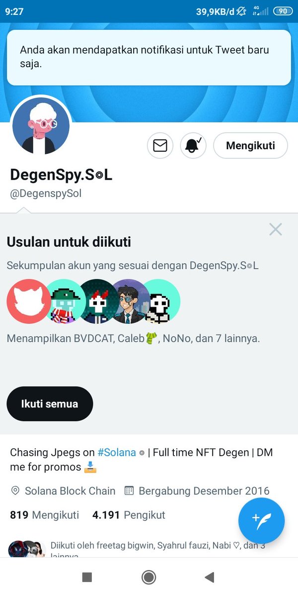 haewonmacy's tweet photo. @CryptoFeather_ @DegenspySol Done. Wish me luck!
Wish me luck
Wish me luck
Bissmillahirahmanirahim✨✨✨ https://t.co/ptc3B0eQkK