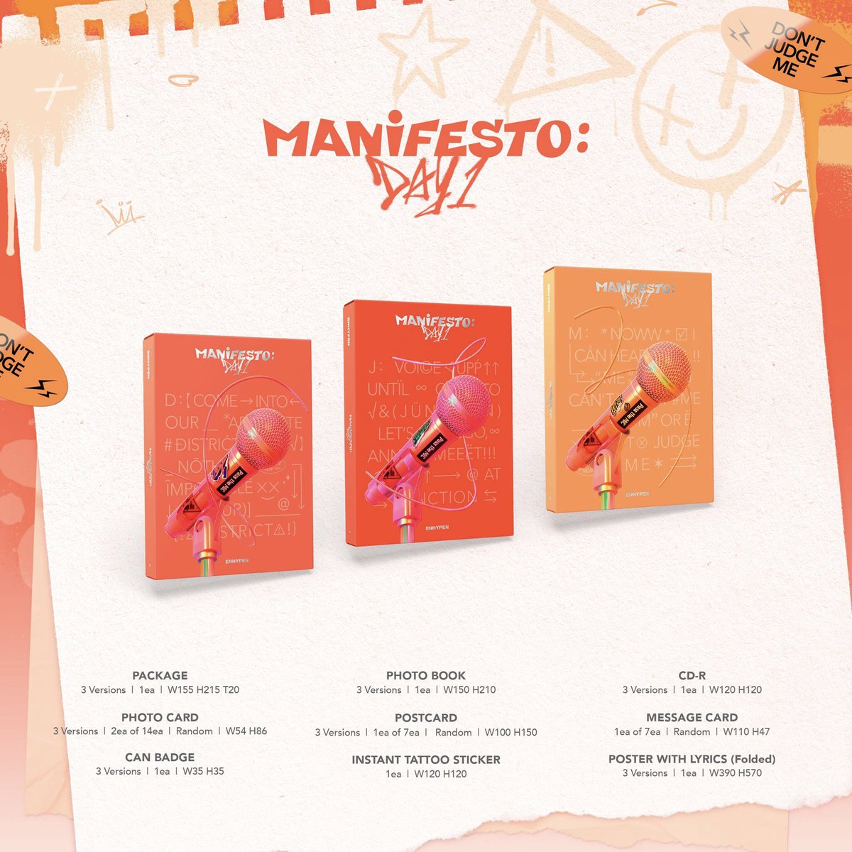 klayseoulph's tweet photo. #KLAYPHGO | PLS HELP RT 🙏🏼

WTS LFB PH GO🇵🇭

ENHYPEN’s 3rd Mini Album [MANIFESTO: Day 1]

Weverse
Random- ₱900ea
Engene ver.- ₱725ea
+ local sf

NORMAL ETA
DOO: July 3
DOP: July 15
✅ Pooling (Payment Basis) if over 10 orders

Order Link: https://t.co/TN3oJz8w3L https://t.co/DPdnRivQoa