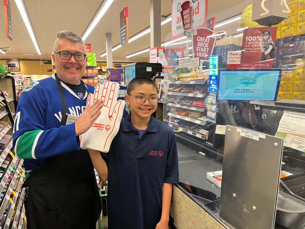 “Special Olympics has been a blessing to our family,” says Coralyn, mother of SOBC athletes Michael and Ramon Now to June 16, visit @sobeys, @safewaycanada, @thriftyfoods, or Safeway Fuel and donate $2 to support athletes with intellectual disabilities specialolympics.ca/british-columb…