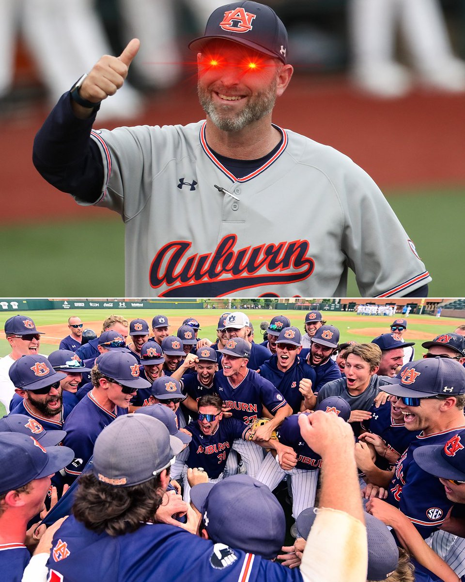 Butch and the boys are headed to Omaha 🙌 @auburnbaseball