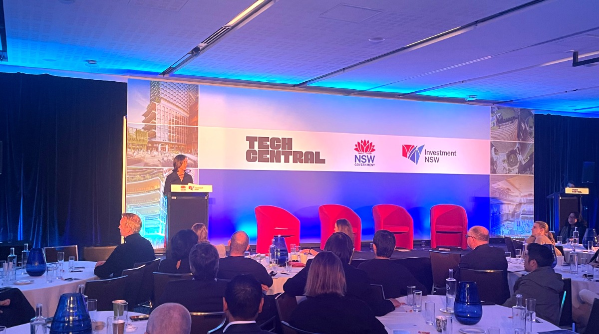 techcentralsyd's tweet photo. To conclude, we’re hearing from Elizabeth Mildwater, Chief Executive Officer of @GreaterCities Commission.
#TechCentralSummit https://t.co/jreWTCEMpc