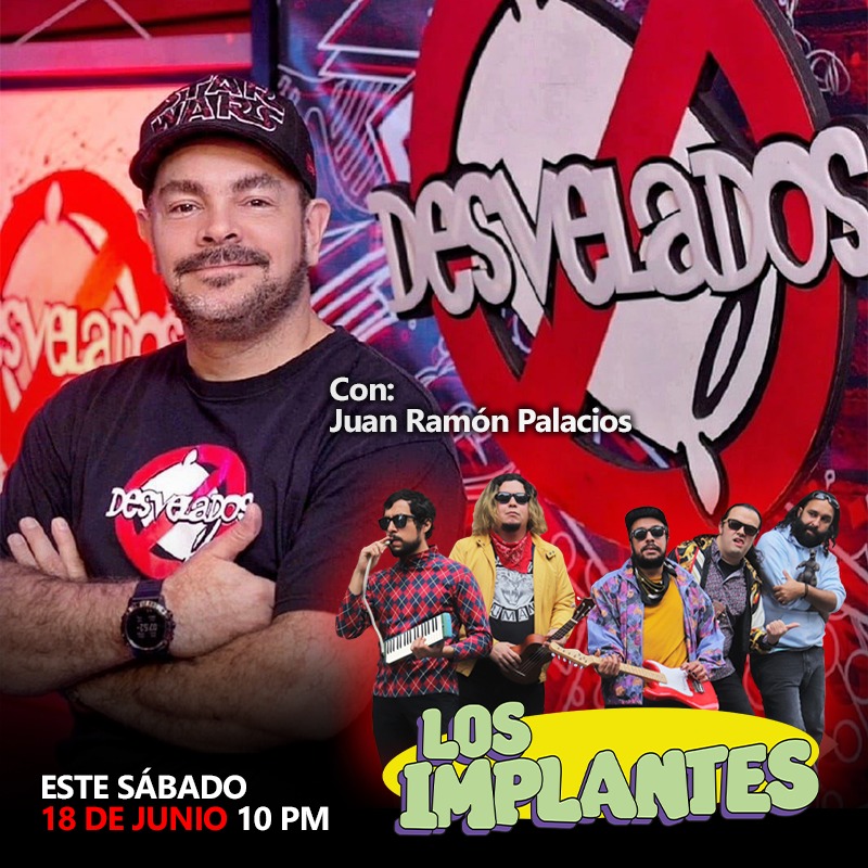 losimplantes's tweet photo. Este sábado 18, en punto de las 10 pm!
En @Desvelados_Tv 🤟🏼 con @JRPalaciosChapa
¡🚫🛌 y sigue viendo Desvelados!
#desvelados #Live #livemusic #musica #Mty #Mexico #junio #noteduermasigueviendodesvelados #juanramon #rock #buenlunes #monday #rocklife #rocknroll #post #Spotify https://t.co/v0PyuKgaNd