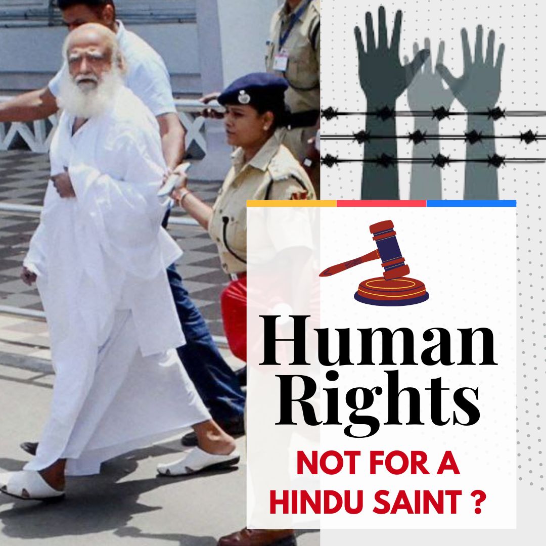Rajuharne's tweet photo. Is there no human right for innocent people in this country? If yes, then where is the human right in Asharamji Bapu Case! Who is completely innocent! He was not given bail even for 1 day in 9 years. Why Human Rights Violation with Bapuji? 

Right to Justice 
#9YearsOfInjustice https://t.co/dWNE1wywnn