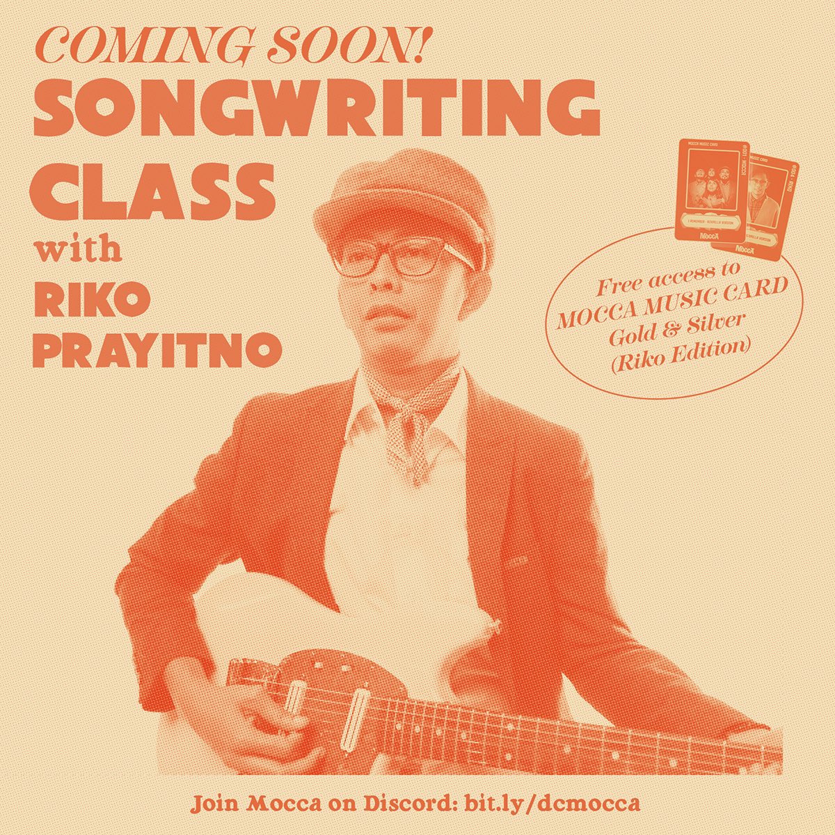 nftmocca's tweet photo. Yuhu..... buat yang mau belajar bikin lagu biaa ikutan. Special holder #MoccaMusicCard Gold & Silver Riko Edition https://t.co/AfUYq7SMy7