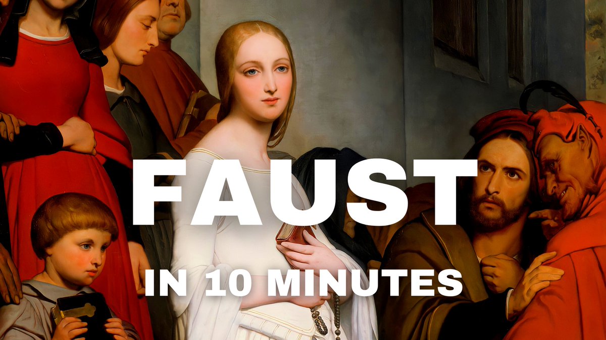 Booksin10mins's tweet photo. Check out our episode on Goethe's immortal masterpiece, Faust! 

Click here▶️ https://t.co/rqOYEP0qaE

#Faust #Goethe #summary #books #writing #authors #drama #theatre #theater #acting #poetry #Germany #German #drama #movies #cinema #actress #actor #bookaddict #WritingCommunity https://t.co/dzSR8TRSif