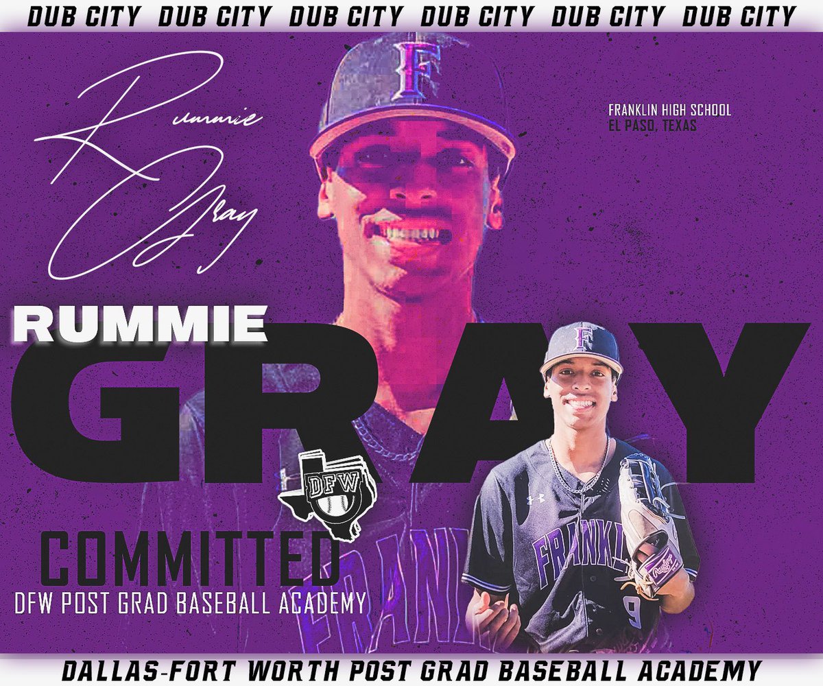 GrayRummie's tweet photo. I’m happy and blessed to have the opportunity to continue my baseball career @DFWPostGrad I would like to thank my family, friends and coach’s that helped me along the way! @coachpage_ @Fchavezeptimes @codyb32 @CoachRGray https://t.co/HrqGgIiub2