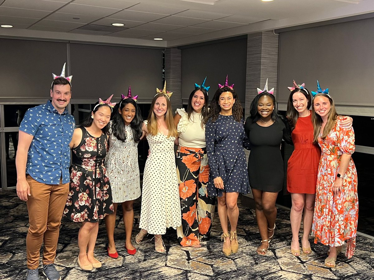 KellyCakertMd's tweet photo. Highlight of the 173853th-ish annual @mghfc Change Show tonight was surely the cameo by @DGlaucomflecken and our new graduation caps! #hereholdthisbaby https://t.co/uSNaArmo5V